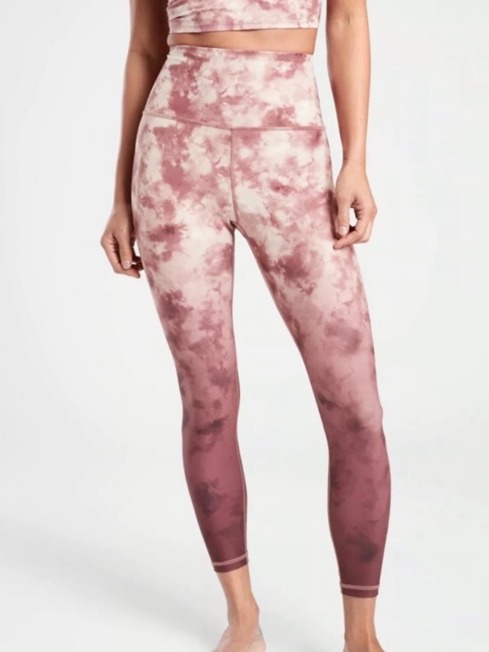 Athleta Elation Printed 7/8 Tight Tie Dye Ballerina Gown Leggings